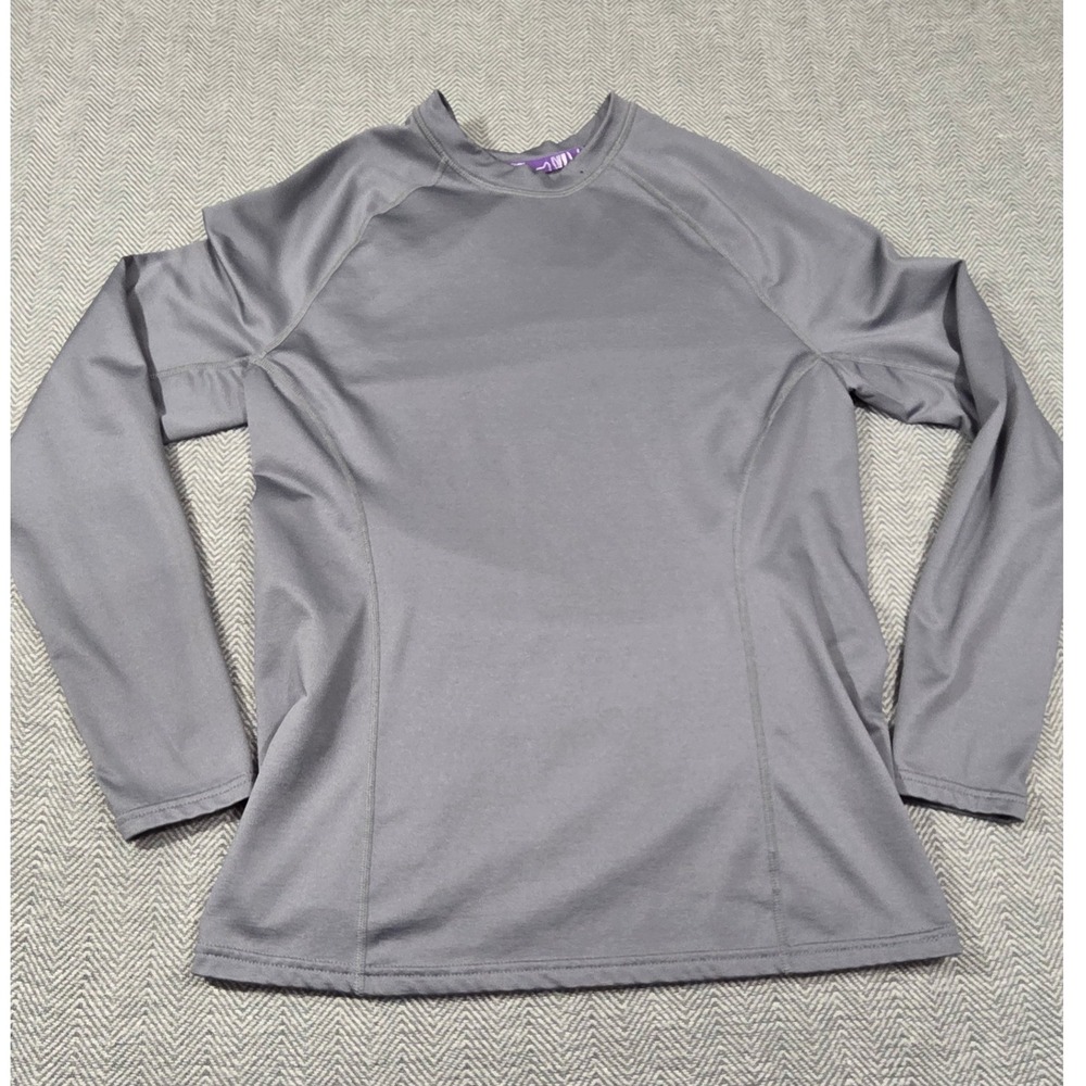 Cuddl Duds Arcticore Heavyweight Thermal Base Layer Top Gray Mens Medium